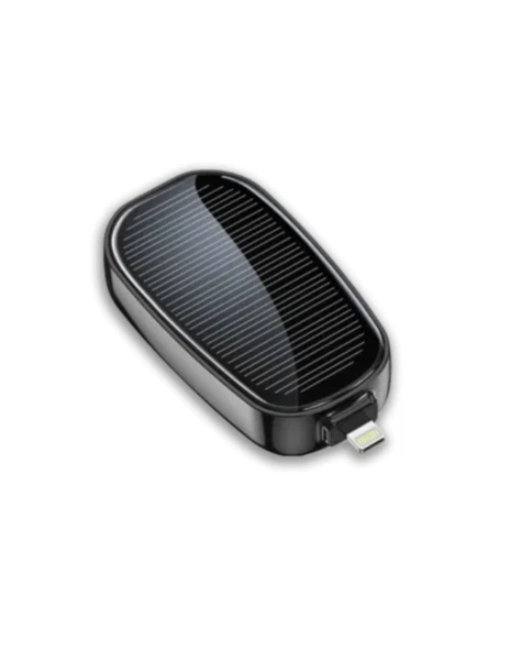 Ultra Hafif Güneş Enerjili Powerbank Anahtarlık Uyumlu ürün görseli 1
