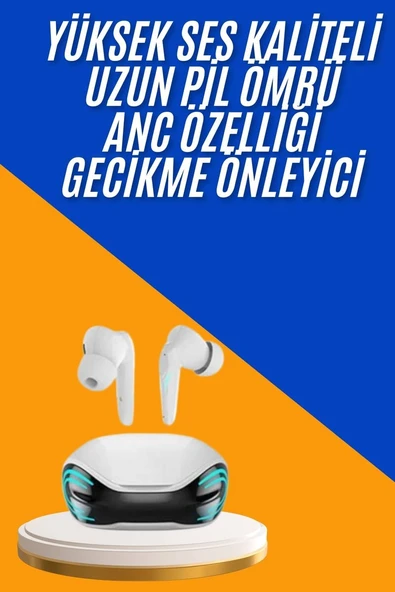 Oyuncu Kulaklığı Mikrofonlu Gürültü Engelleme Gecikme Önleyici Bluetooth Kulaklık ürün görseli 1