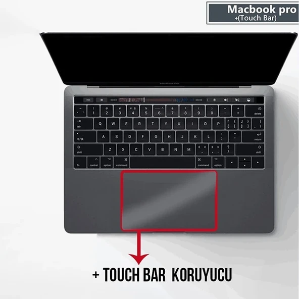 Gor Macbook Pro 15 Anti Blue Light Ekran Ve Track Pad Koruyucu-1852 ürün görseli 1