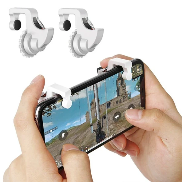 One Pair Profesyonel Joystick Pubg Oyun Ateşleyici Aparat 2 Adet-1852 ürün görseli 1