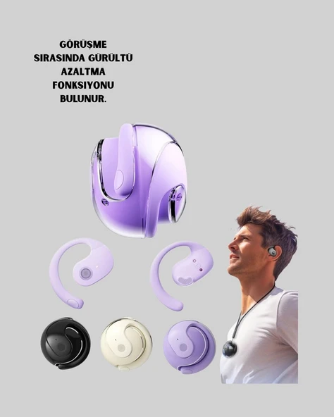 kulak arkası  Bluetooth Kulaklık Gürültü Azaltma ürün görseli 1