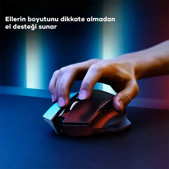 İNPHİC PM6 Kablosuz Fare Şarj Edilebilir Sessiz Kullanım 2.4G 500 mAh USB Mouse-1852 ürün görseli 1