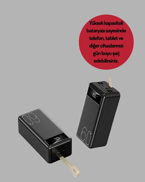 Güvenlik Korumalı Hızlı Şarj Özellikli Powerbank ürün görseli 1