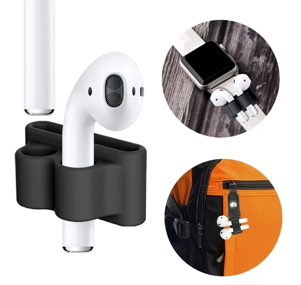 Ally Airpods  Silikon Saat Tutucu-1852 ürün görseli 1