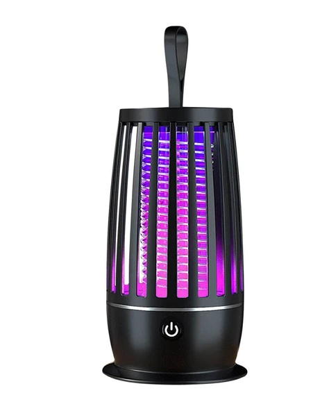 UV Mor Işık Elektrikli Böcek Öldürücü Lamba Gece Aydınlatmalı Sessiz ve Güvenli Kullanım ürün görseli 1