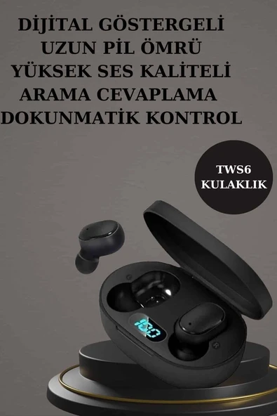 Nabız Ölçer Hediye Bileklikli Akıllı Saat ve Dijital Göstergeli Bluetooth Kulaklık Çoklu Şarj Girişi ürün görseli 1