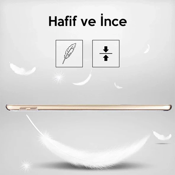 Ally İPad 9.7 2018 İPad 9.7 2017 Şeffaf Tpu Soft Silikon Kılıf-1852 ürün görseli 1