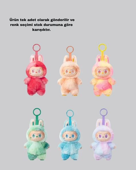 Dekoratif Yumuşak Labubu Peluş Figür – Koleksiyonluk ve Çocuklara Uygun Hediye 20 cm ürün görseli 1