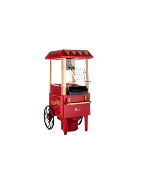 Yağsız Popcorn Makinesi Hızlı Sıcak Hava Mısır Patlatıcı Ev Tipi Kullanım ürün görseli 1