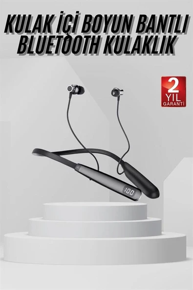 Bluetooth 5.3 Boyun Askılı Kulaklık Düşük Gecikmeli Manyetik Tasarım ürün görseli 1