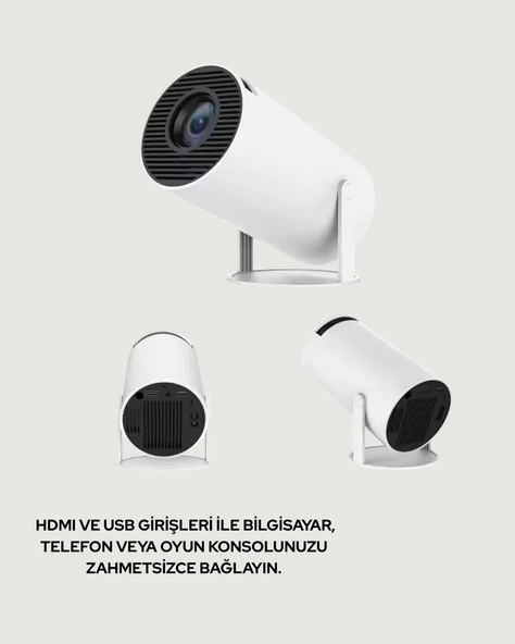Kablosuz Bağlantılı Ultra Pro Projeksiyon - Resim 3