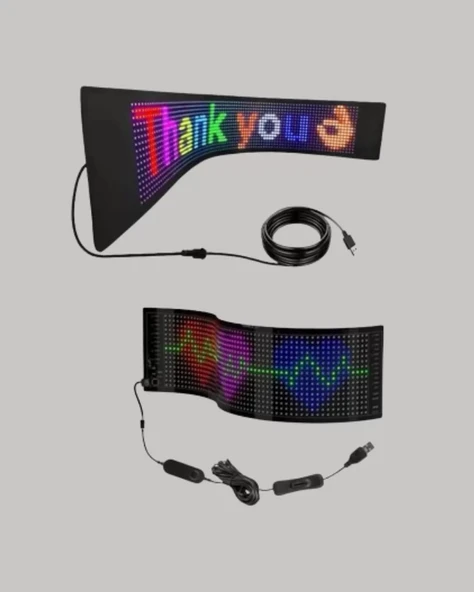 RGB LED Panel Renkli Işık Efektli Dekoratif Aydınlatma ürün görseli 1