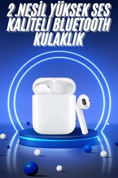 Yeni Nesil Dokunmatik Kontrol Çağrı Cevaplayabilen Kablosuz Bluetooth Kulaklık ürün görseli 1