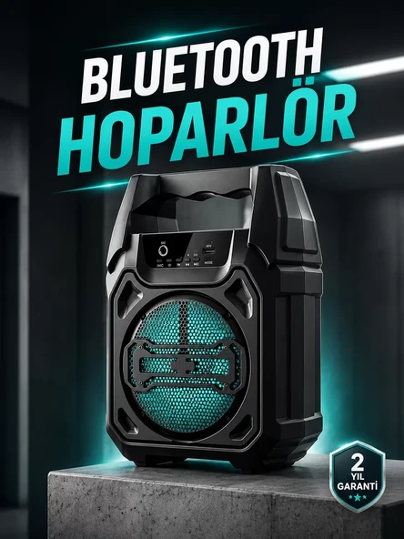 Kablosuz 6.5 İnç TWS Bluetooth Hoparlör - Resim 2