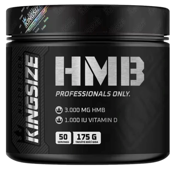 Kingsize Nutrition HMB + Vitamin D3 175 Gr ürün görseli 1