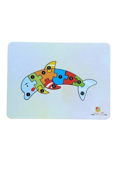 kayasan kids Balina Numaralı Puzzle ürün görseli 1