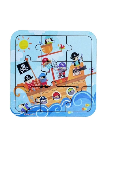 kayasan kids Korsan Puzzle ürün görseli 1