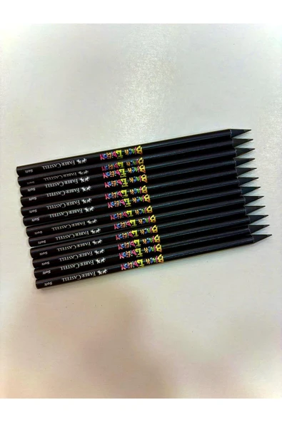 Black Edition kurşun kalem ( 12 Adet ) ürün görseli 1