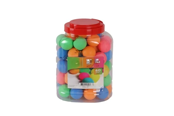 MRB-417 PİNPON TOPU RENKLİ KARIŞIK 60X24 ürün görseli 1