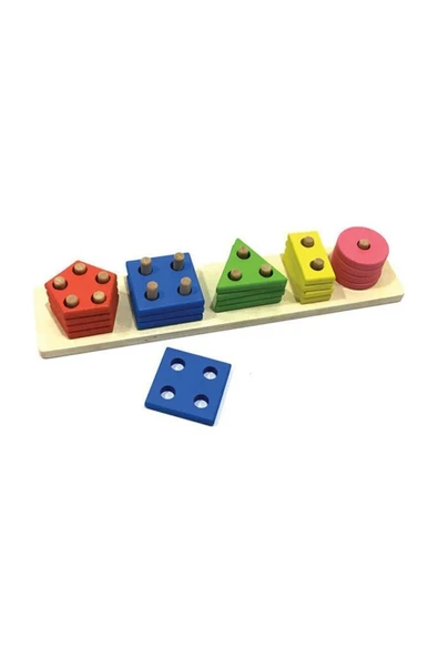 Okçu Ahşap Geometrik Şekiller 3mm ürün görseli 1