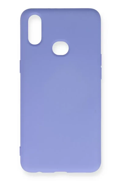 Newface Samsung Galaxy A10S Kılıf Nano içi Kadife Silikon - Lila ürün görseli 1