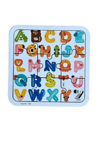 kayasan kids Alfabe Puzzle ürün görseli 1