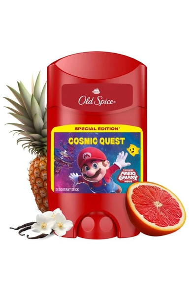 Old Spice Süper Mario Deodorant Stick 50 ml - Resim 3