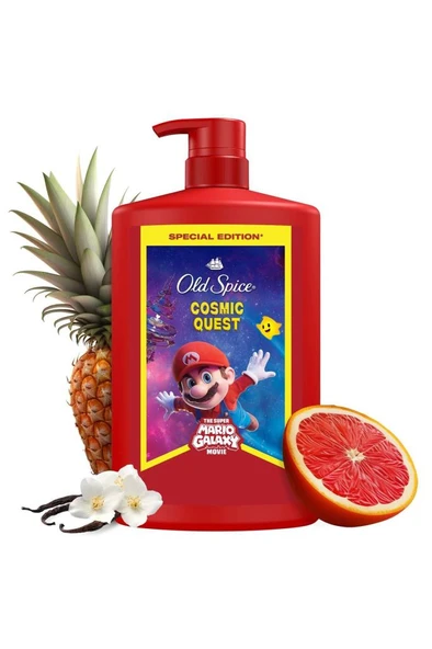 Old Spice Süper Mario 3’ü 1 Arada Duş Jeli 1000 ml - Resim 3