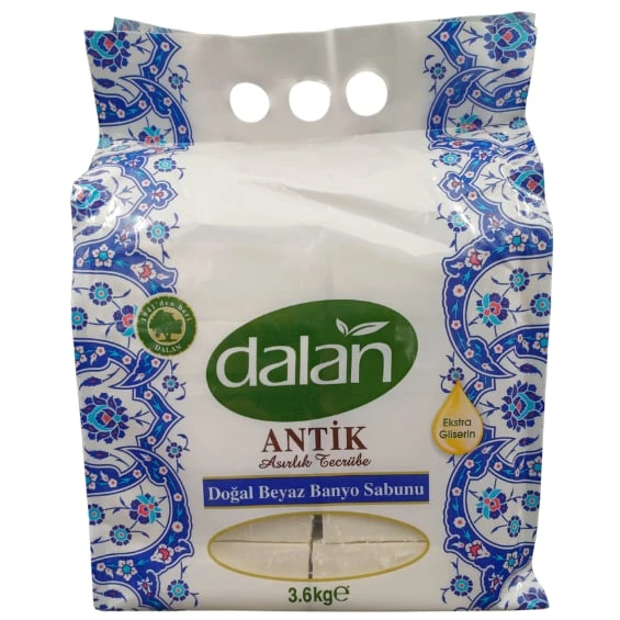 Dalan Katı Doğal Beyaz Sabun 180 gr x 20 Adet 3.6 kg ürün görseli 1