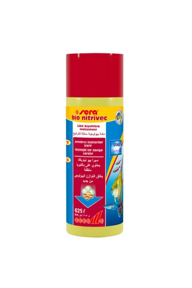 Sera Bio Nitrivec Likit Biofiltre Malzemesi 250 ml ürün görseli 1