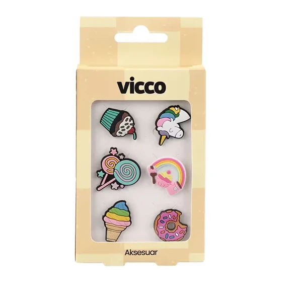 Vicco 996.A26Y.004 Shake jibbitz Renkli ürün görseli 1