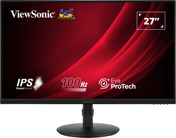 VIEWSONIC 27" IPS VA2708-HDJ VS19716 1MS 100HZ HDMI-DP Kurumsal Monitör 1920x1080 ürün görseli 1