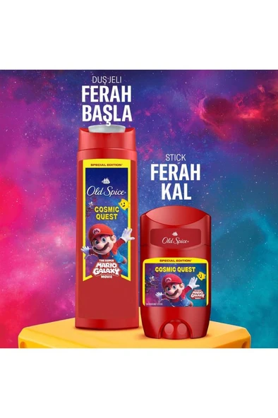 Old Spice Süper Mario Deodorant Stick 50 ml - Resim 10