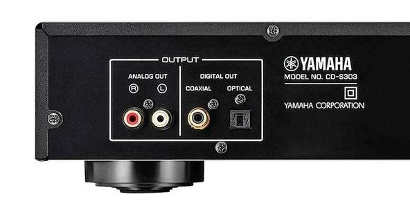 Yamaha CD-S303 CD Player Siyah - Resim 2