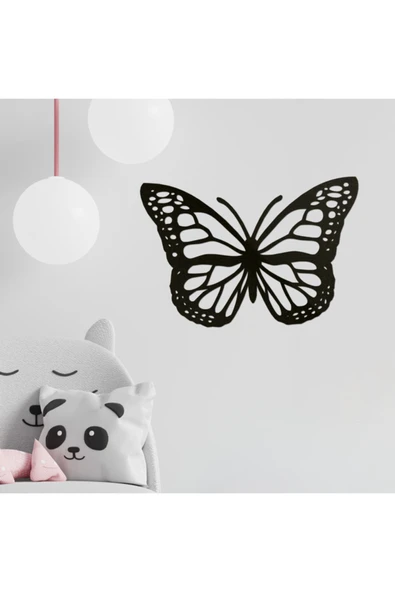 standarts Makta ® Lazer Kesim Ahşap Tablo - Kelebek ürün görseli 1