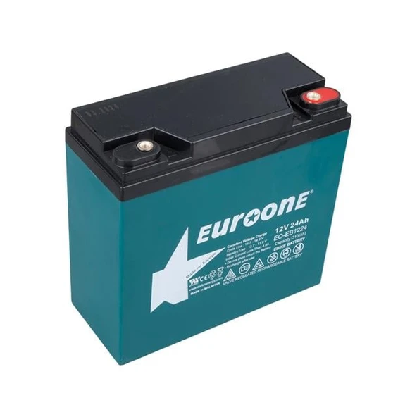 Euroone EO-EB1224 12Volt 24Amper E-Bike Elektrikli Bisiklet Aküsü (180 X 76 X 167 MM) ürün görseli 1