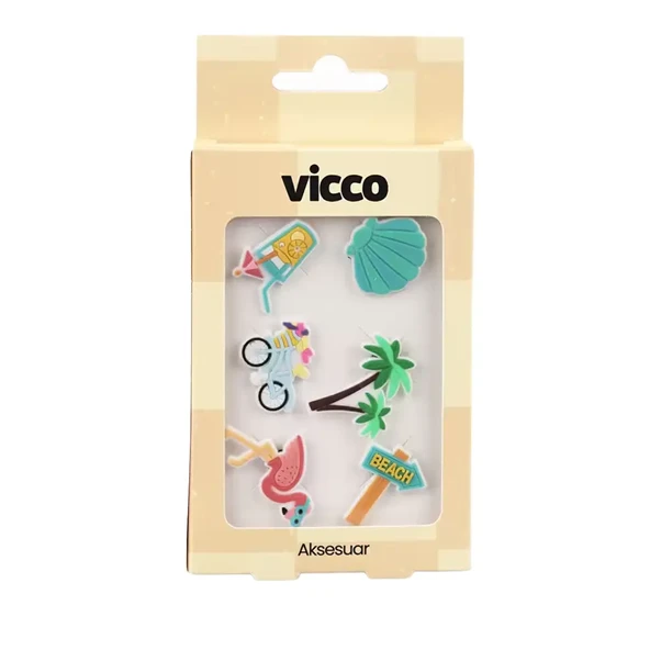 Vicco 996.A26Y.006 Summer jibbitz Renkli ürün görseli 1