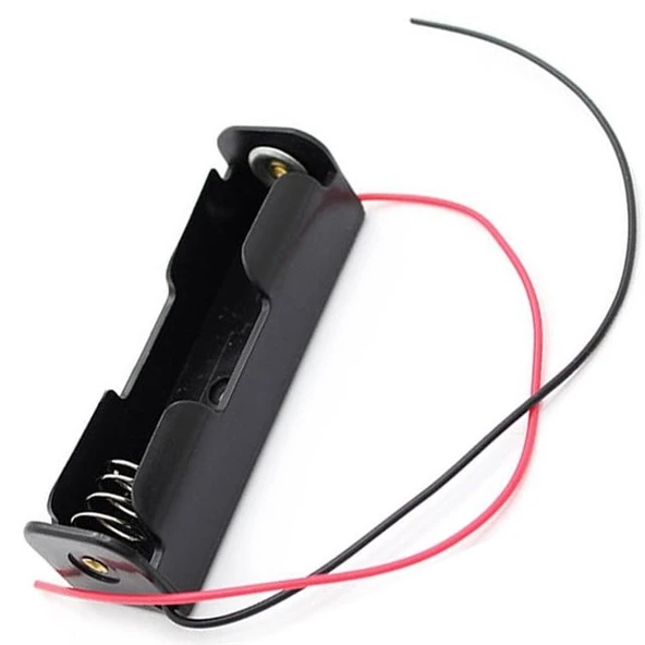 Powermaster BH-18650 Kablolu 18650 Başlıklı Piller İçin Tekli Pil Yuvası ürün görseli 1
