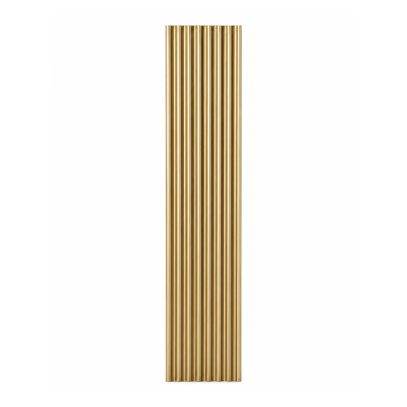 Özen (1 Adet) 160 mm Mat Sarı Çizgili Metal Mobilya Dolap Çekmece Kulp 16 cm Dolap Mobilya Kulbu ürün görseli 1