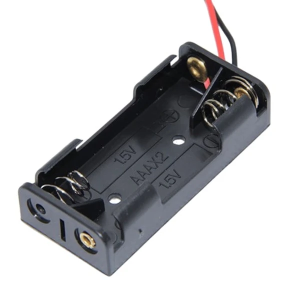 Powermaster IC-233B 2'li Yan Yana AAA İnce Pil Yuvası ürün görseli 1