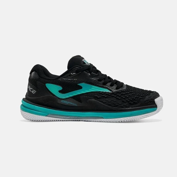Joma TACES2601AC Ace Sert & Toprak Kort Tenis Erkek Ayakkabısı - Siyah/Turkuaz ürün görseli 1