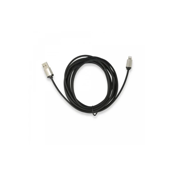 Usb To Lightning 3m Kablo - Siyah ürün görseli 1