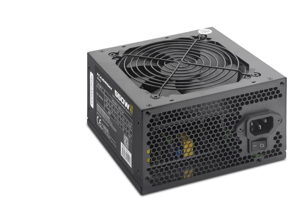 Pc Power Supply Güç Kaynağı 550W 12 Cm Fan Atx 80 Plus Siyah HD423 ürün görseli 1