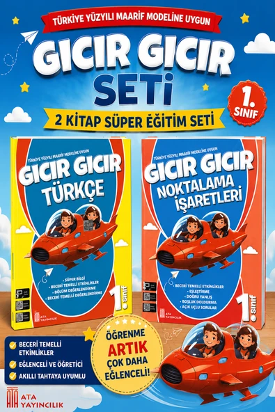 1. Sınıf Gıcır Gıcır Türkçe + Noktalama İşaretleri ürün görseli 1