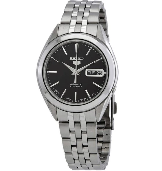 Seiko 5 38mm Çelik Kordon Erkek Kol Saati SNKL23J1 ürün görseli 1