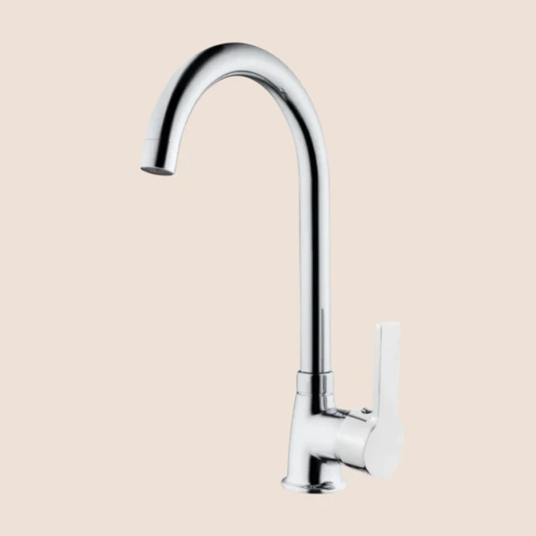 Aceser Mix Delta Lavabo Bataryası Kuğu ürün görseli 1