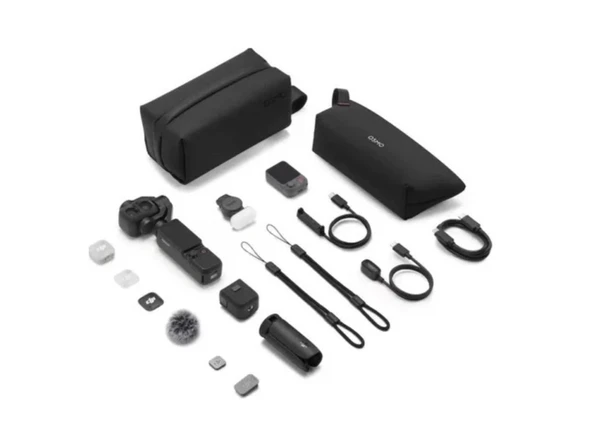 DJI Osmo Pocket 4p Vlog Combo / On Ithalat Garantili ürün görseli 1