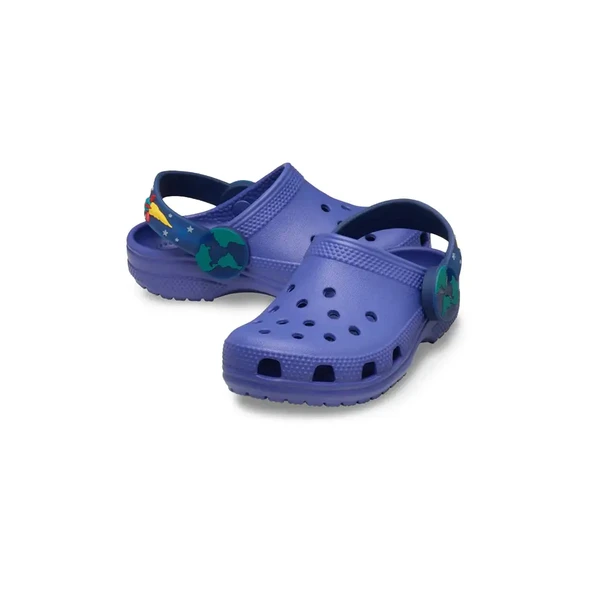 Crocs 211892 C Imagination LightsBkstrpCgT Terlik Mavi - Resim 3