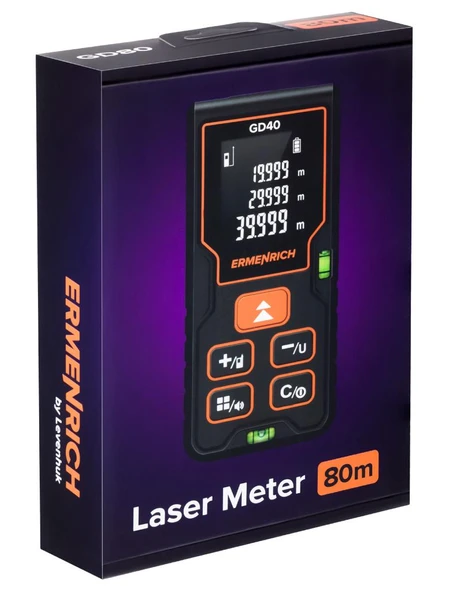 Ermenrich Reel PLUS GD80 Lazer Metre - Resim 6