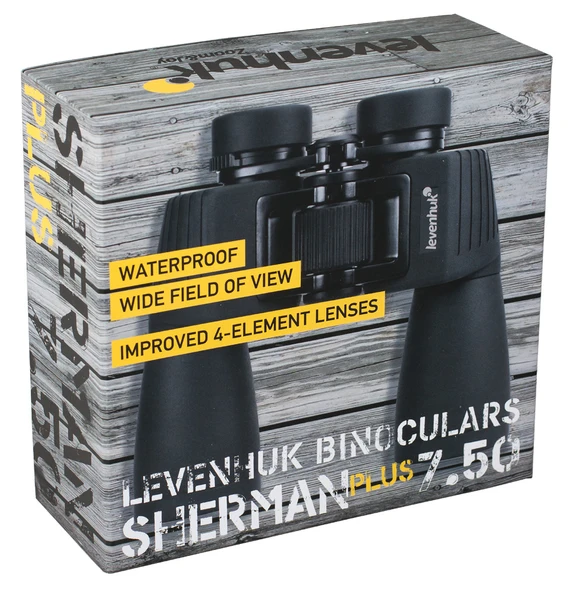 Levenhuk Sherman PLUS 7x50 Binoküler Dürbün - Resim 8